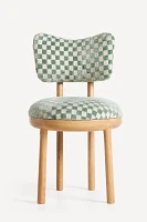 Irie Carmine Jacquard Dining Chair