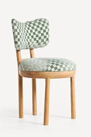 Irie Carmine Jacquard Dining Chair