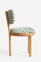 Irie Carmine Jacquard Dining Chair