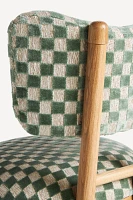 Irie Carmine Jacquard Dining Chair