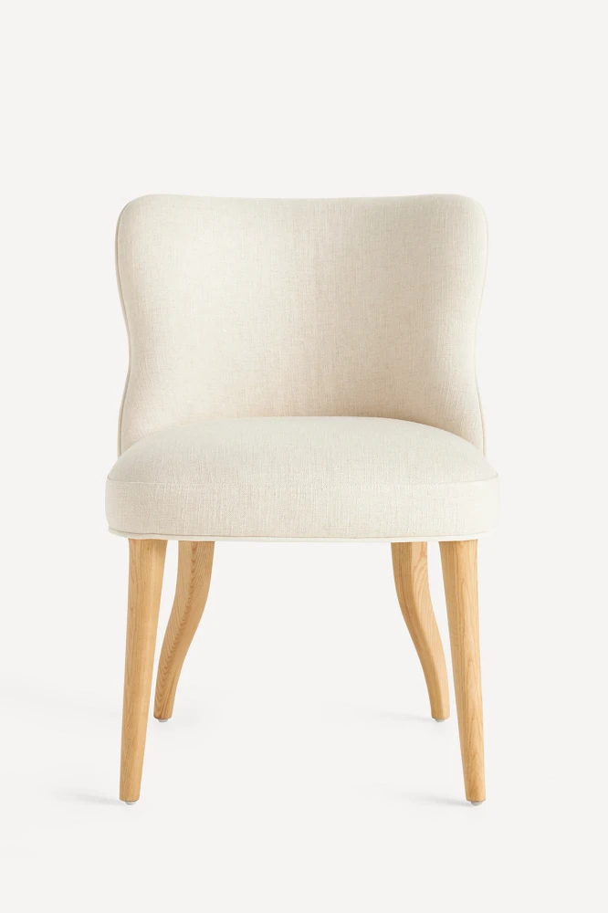 Meryl Linen Ash Dining Chair