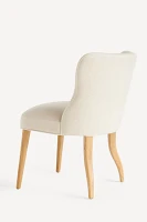 Meryl Linen Ash Dining Chair