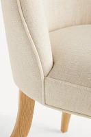 Meryl Linen Ash Dining Chair