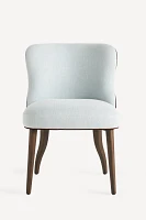 Meryl Linen Walnut Dining Chair