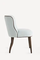 Meryl Linen Walnut Dining Chair