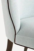 Meryl Linen Walnut Dining Chair