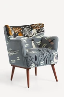 Night Lake Petite Accent Chair