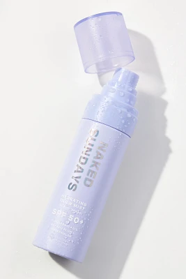 Naked Sundays SPF50+ Hydrating Glow Mist Top Up