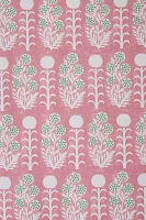 Ellen Merchant Pink Floral Wallpaper