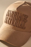 BRIDEMERCH Marriage Material Trucker Hat