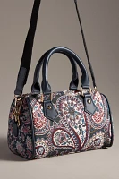 By Anthropologie Mini Brocade Satchel