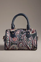 By Anthropologie Mini Brocade Satchel