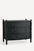 Spindle Three-Drawer Dresser