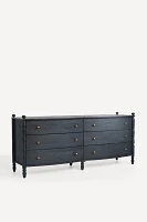 Spindle Six-Drawer Dresser