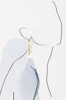 Pavé Linked Drop Earrings