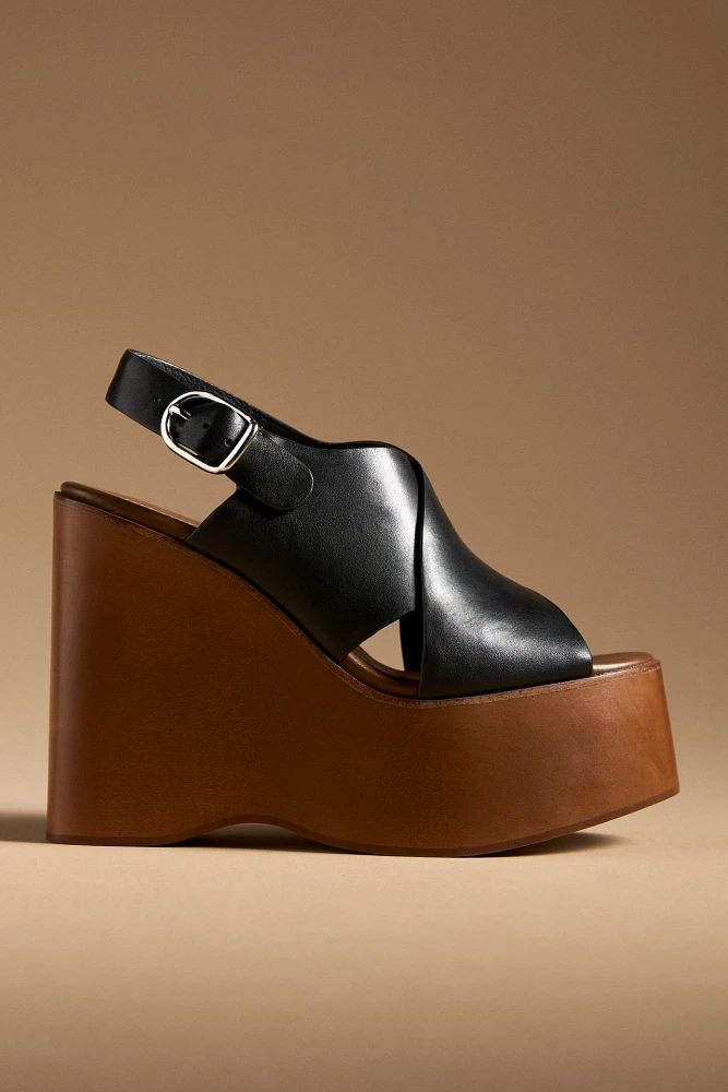 Jeffrey Campbell Fiddle Platform Wedge Heels