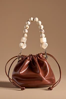 Willa Stone-Handled Drawstring Bag