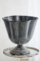 Ridged Iron Urn