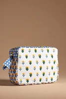 By Anthropologie Printed Cosmetic Bag