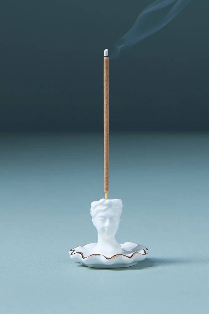 Grecian Bust Mini Incense Holder