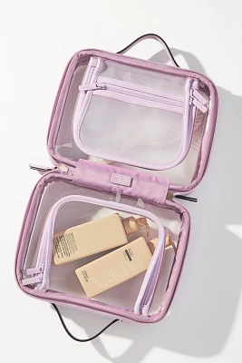 CALPAK Medium Clear Cosmetics Case