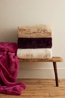 The Sophie Faux-Fur Throw Blanket