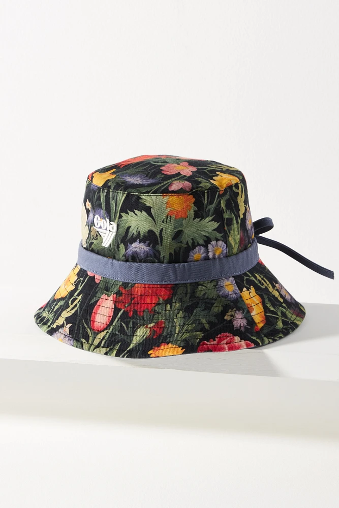 Gola x Anthropologie Floral Bow Bucket Hat