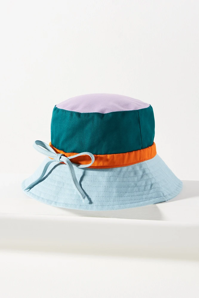 Gola x Anthropologie Colorblock Bow Bucket Hat