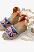 Penelope Chilvers High Costa Savannah Weave Espadrilles