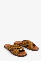 Penelope Chilvers Majete Braided Raffia Sandals