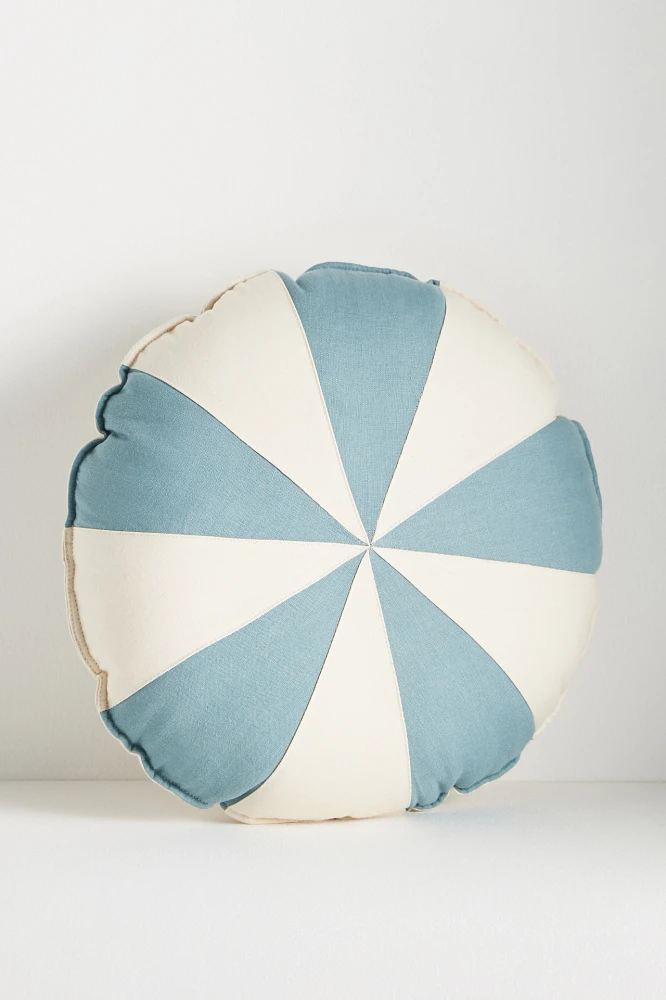 Moi Mili Round Patchwork Pillow