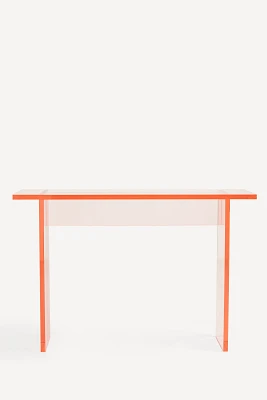 Soto Acrylic Console Table