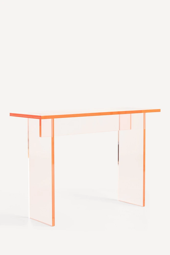 Soto Acrylic Console Table