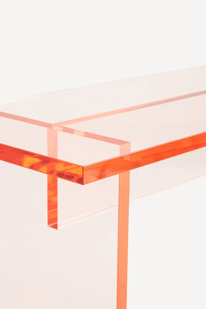 Soto Acrylic Console Table