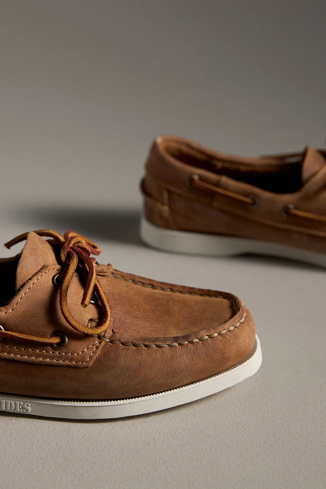 Sebago Portland Crazy Horse Boat Shoes