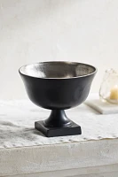 Black Aluminum Wide Mouth Urn