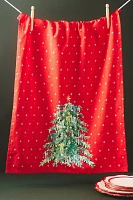 Grand Christmas Tree Dishtowel