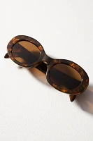 Reality Del Corso Chunky Oval Sunglasses