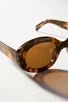 Reality Del Corso Chunky Oval Sunglasses