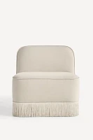 Sinclair Fringe Armless Chair