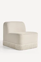 Sinclair Fringe Armless Chair