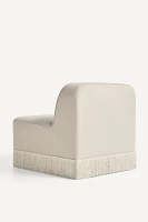 Sinclair Fringe Armless Chair