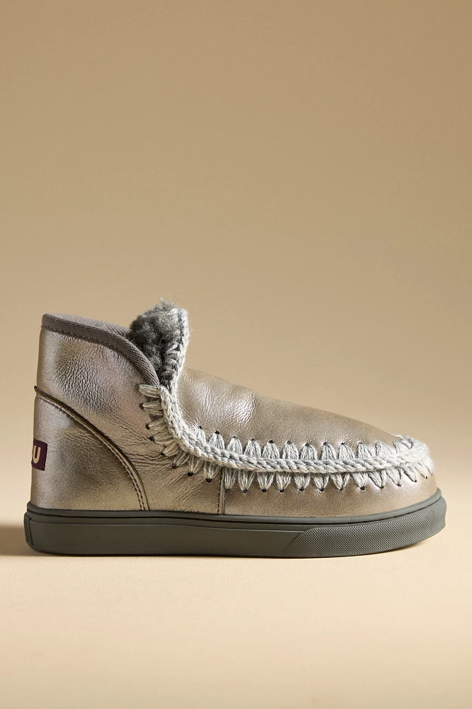 Mou Metallic Eskimo Sneaker Boots