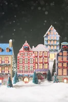 Emily Taylor x Anthropologie Light-Up Holiday Village Paper House