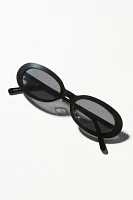 Metal Oval Sunglasses