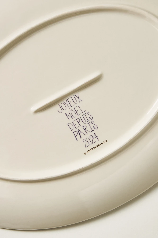 Holiday in the City Stoneware Platter