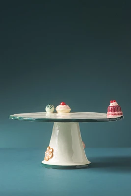 Holifaye Ceramic Stoneware Cake Stand