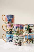 Holiday the City Stoneware Mug