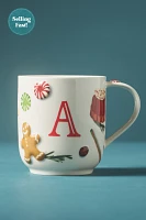 Holifaye Stoneware Monogram Mug