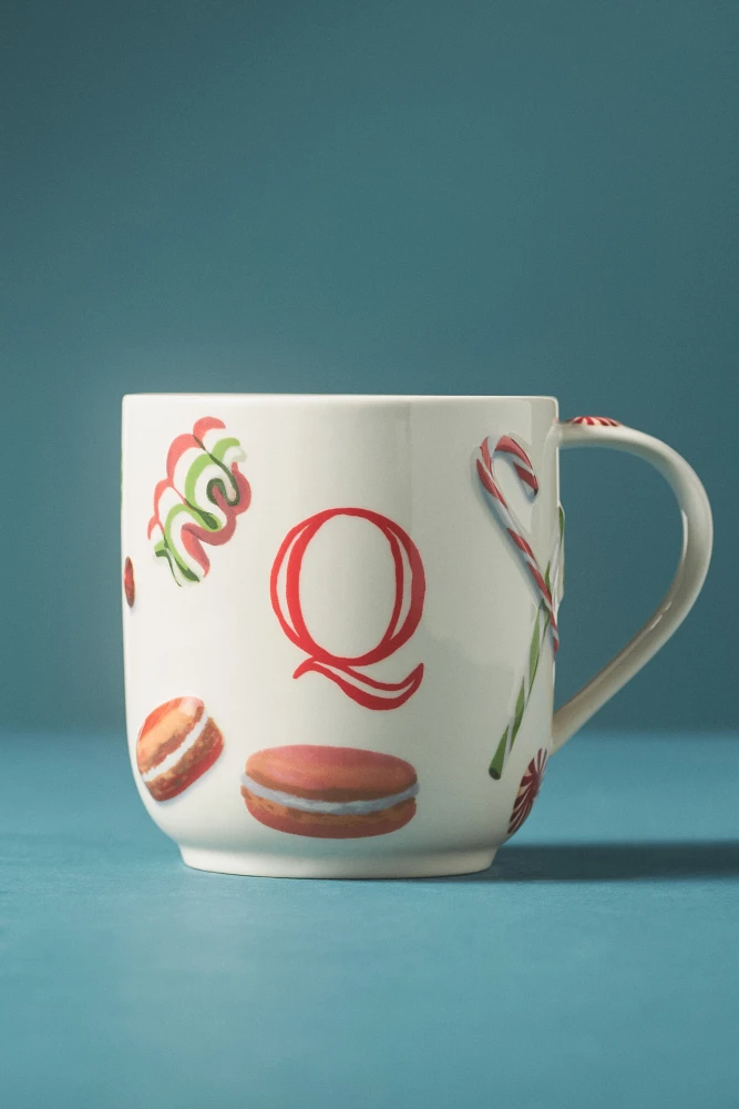 Holifaye Stoneware Monogram Mug